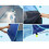 (Blue) Instant Pop Up Beach Camping Tent ANTI-UV 8