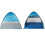 (Blue) Instant Pop Up Beach Camping Tent ANTI-UV 9