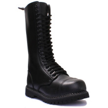 Grinders King Cs 20 Eyelet Lace Steel Toe Boot In Black Size 11