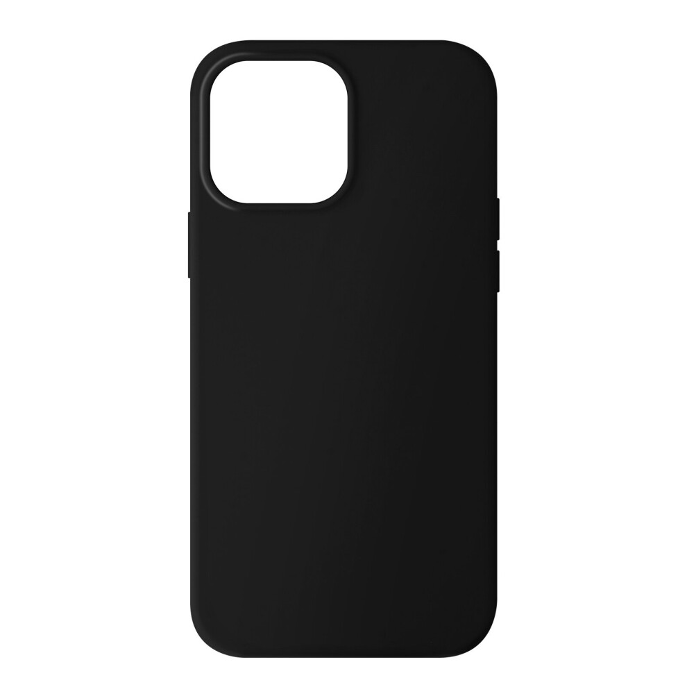 Case for iPhone 13 Pro Max Silicone Semi-rigid Soft-touch finish black