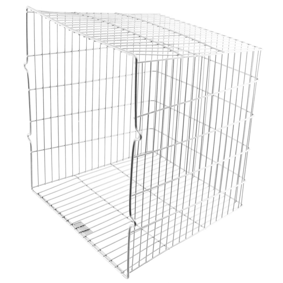 Spares2go Universal Cooker Hob Vent Guard / Tumble Dryer Outlet Square Cage Zinc Coated (11'' X 10'' X 10.5'')
