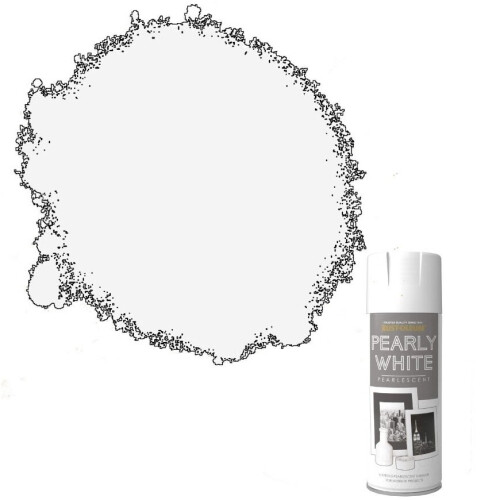 Rust-Oleum Rust-Oleum Pearlesent Pearly White Spray Paint 400ml 1