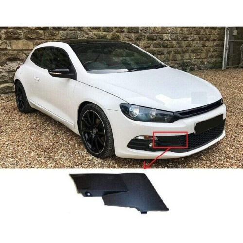 VW Scirocco 2008-2014 Front Bumper Towing Eye Cover Primed