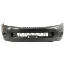 Toyota Hilux 2009-2011 Front Bumper With Wheel Arch Moulding Holes Black