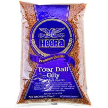 (Pack of 1) Heera Toor Dal Oily Malawi 2kg, A Healthy Plant-Based Protein, Popular Ingredient In Traditional Indian Cuisine, Can Be Used In Variety Of Dishes