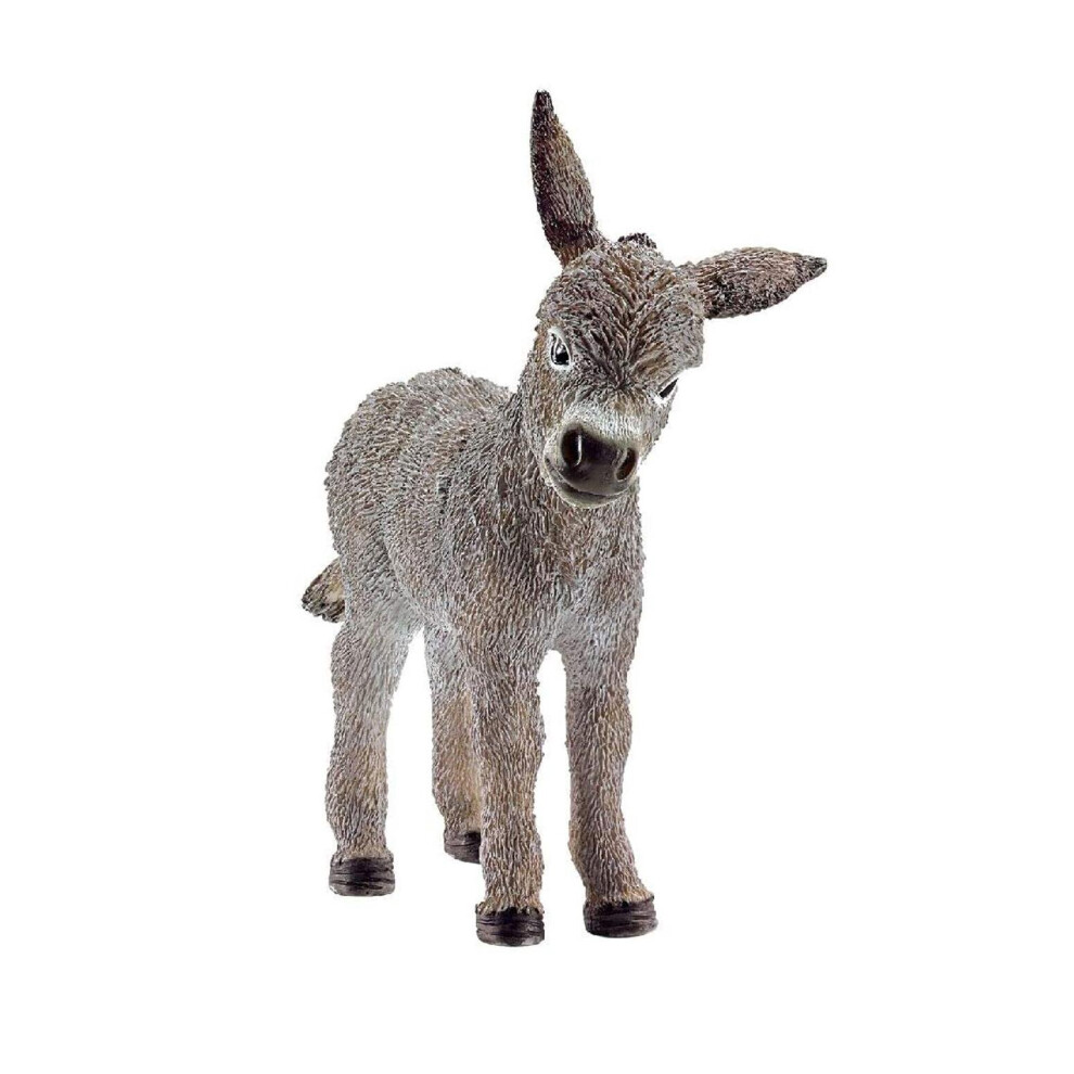 Schleich Donkey Foal Toy Figure 13746