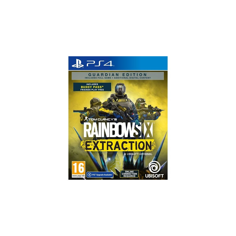 Tom Clancy's Rainbow Six Extraction Guardian Edition | Sony PlayStation 4 PS4 | Video Game