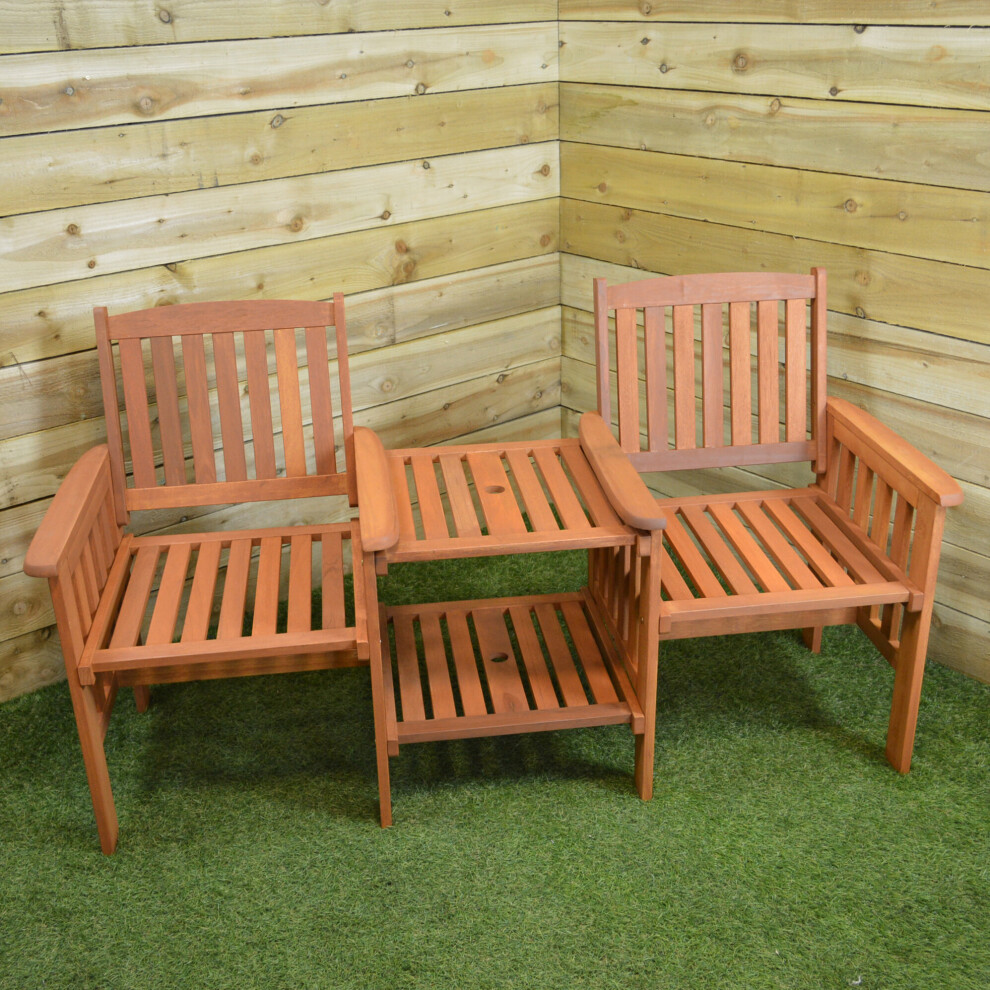 2 person on sale wooden bench