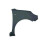 Renault Kangoo 2013- Front Wing With Side Lamp Hole Primed Driver Side 1