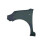 Renault Kangoo 2013- Front Wing With Side Lamp Hole Primed Passenger Side 1