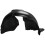 Seat Leon 2005-2012 Front Wing Arch Liner Splashguard Passenger Side  1