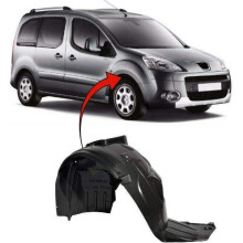 Peugeot Partner 2008-2018 Front Wing Splash Guard Arch Liner Driver Side