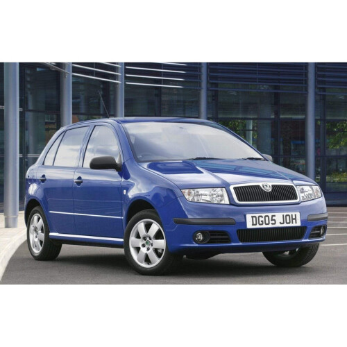 Skoda Fabia 2000-2007 Front Wing With Side Lamp Hole Driver Side 1