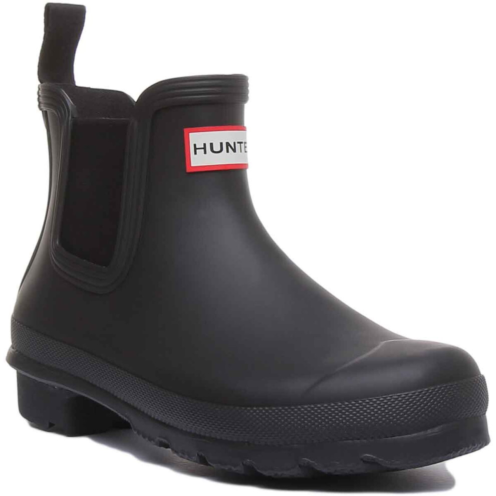 Hunter Orig W Chelsea Original Women Chelsea Boot In Black Size 7