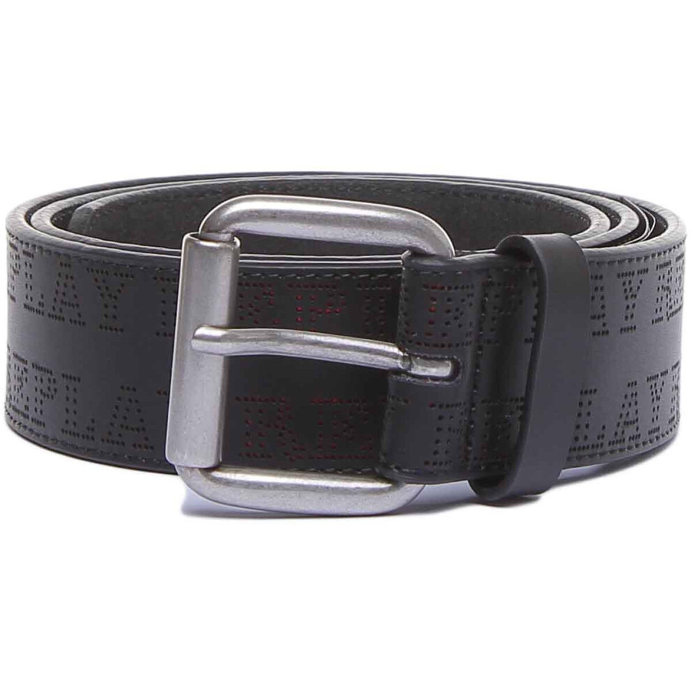 Replay Am2577.000 Replay Mens Belts In Black Size 100