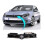 VW Golf Mk6 2009-2013 Front Grille Main Standard Models Black With Chrome Trim 1