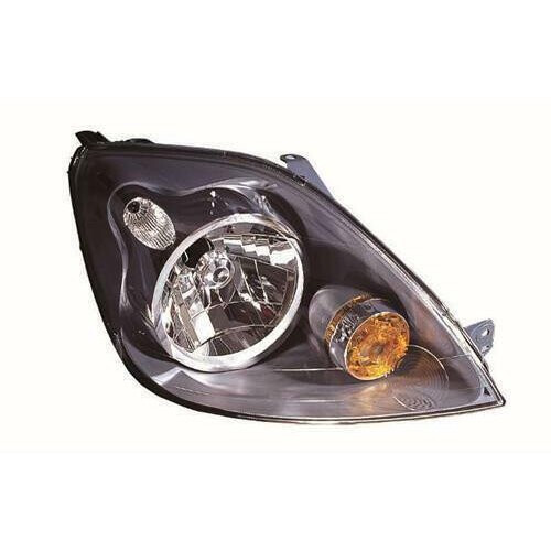 Ford Fiesta 2006-2008 Headlight Headlamp With Motor Driver Side