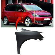 VW Touran '10-'15 Fender Rh W/O Side Lamp Hole