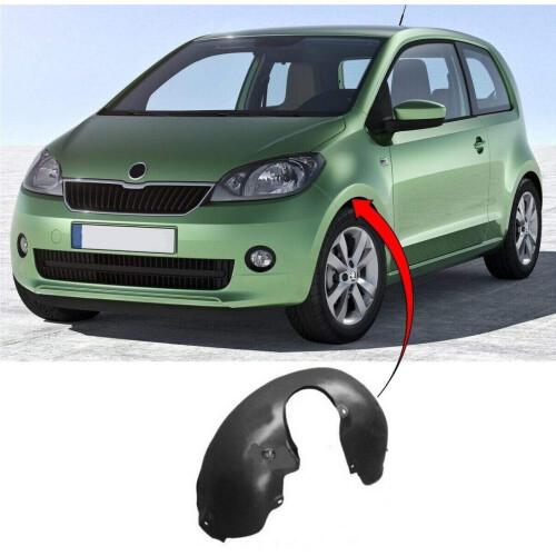 Skoda Citigo 2012-2016 Front Wing Splash Guard Arch Liner Passenger Side