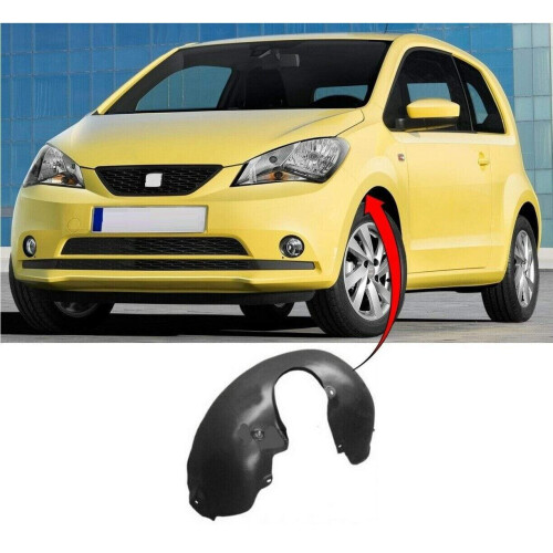 Seat Mii 2012-2018 Front Wing Splash Guard Arch Liner Passenger Side