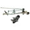 Renault Clio 2013-2019 Front Windscreen Window Wiper Motor & Linkage 1