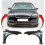 Ford Focus 2005-2008 Front Wing Primed Pair Left & Right Does Not Fit ST Models 1