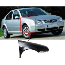 VW Bora 1999-2006 Front Wing Driver Side