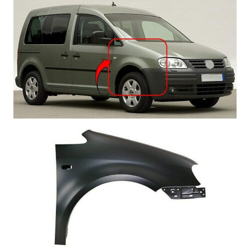 VW Caddy 2003-2010 Front Wing Driver Side