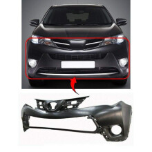 Toyota Rav-4 2013-2016 Front Bumper Primed Without Pdc