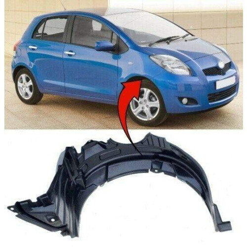Toyota Yaris 1999-2005 Front Wing Arch Liner Splash Guard Driver Side 