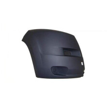 Peugeot Boxer 2006-2014 Front Bumper End Corner Black Textured Driver Side