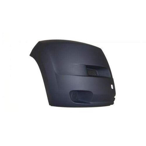 Peugeot Boxer 2006-2014 Front Bumper End Corner Black Textured Driver Side