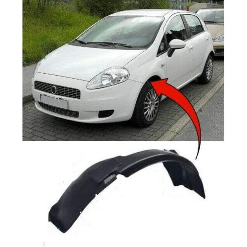 Fiat Grande Punto 2006-2010 Front Wing Arch Liner Splash Guard Passenger Side
