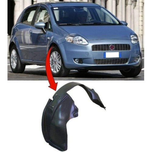 Fiat Grande Punto 2006-2010 Front Wing Arch Liner Splashguard Driver Side