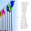 20FT Nylon Braided Rope +2 Hooks Flagpole Accessory Kit Flag Pole Parts 4