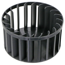 SPARES2GO Fan Blade Assembly for White Knight Tumble Dryers (Black)