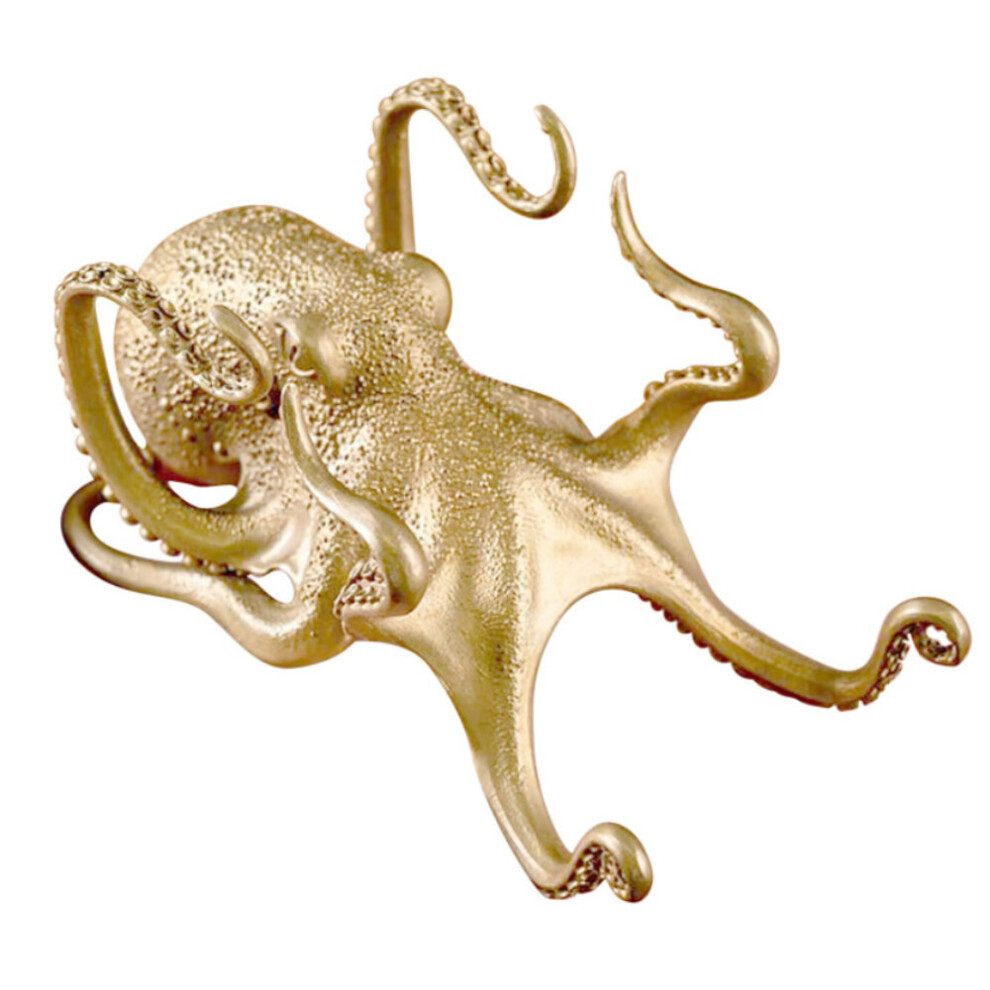Creative Octopus Mobile Phone Stand Octopus Lazy Desk Cell Phone Holder Golden 699346556106