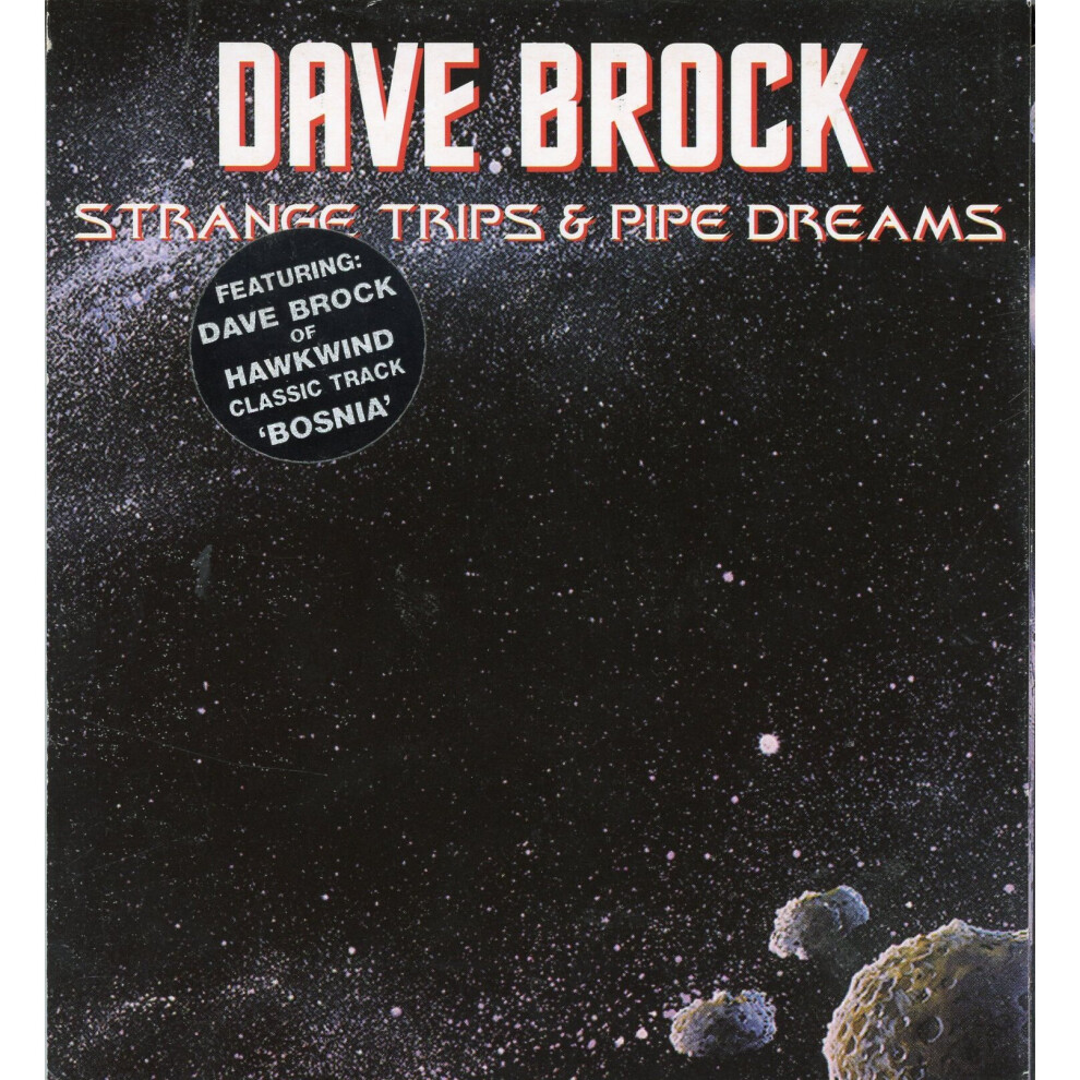 Emergency Broadcast System White Dave Brock - Strange Trips & Pipe Dreams (Digipak) [Cd] Size 1