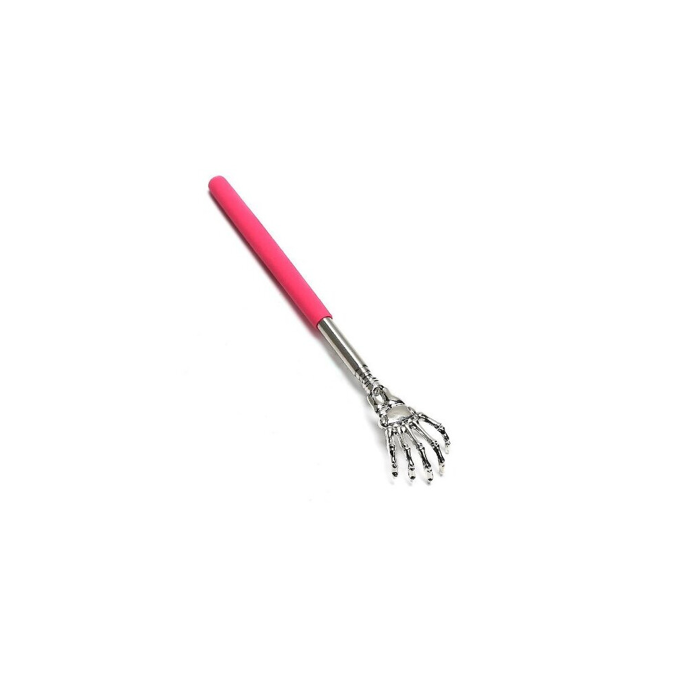 Pink/Black () Extendable Back Scratcher Metal Telescopic Eagle Claw Portable Massager