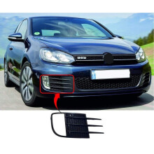 VW Golf Mk6 2009-2013 Front Bumper Fog Grille Gtd Gti Driver Side