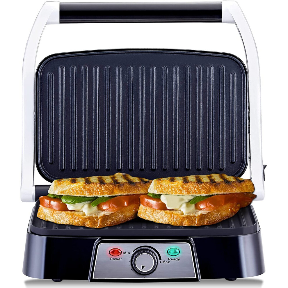 NETTA Panini Maker & Health Grill - Sandwich Toaster - 1500W