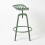 Homescapes (Green) Vintage Style Metal  Adjustable Tractor Seat Bar Stool 4