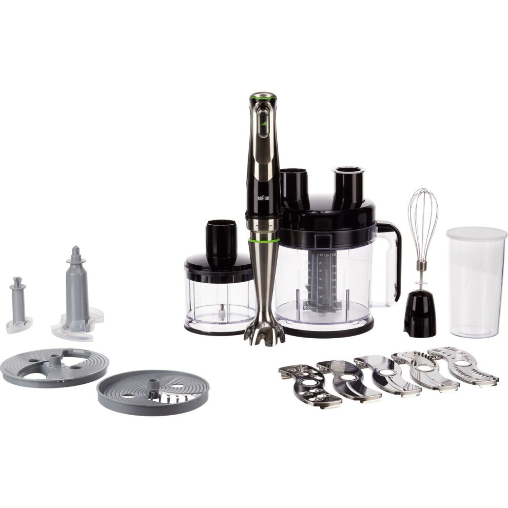 Braun MultiQuick 9 MQ9187XLI Hand Blender with 13 Accessories - Black