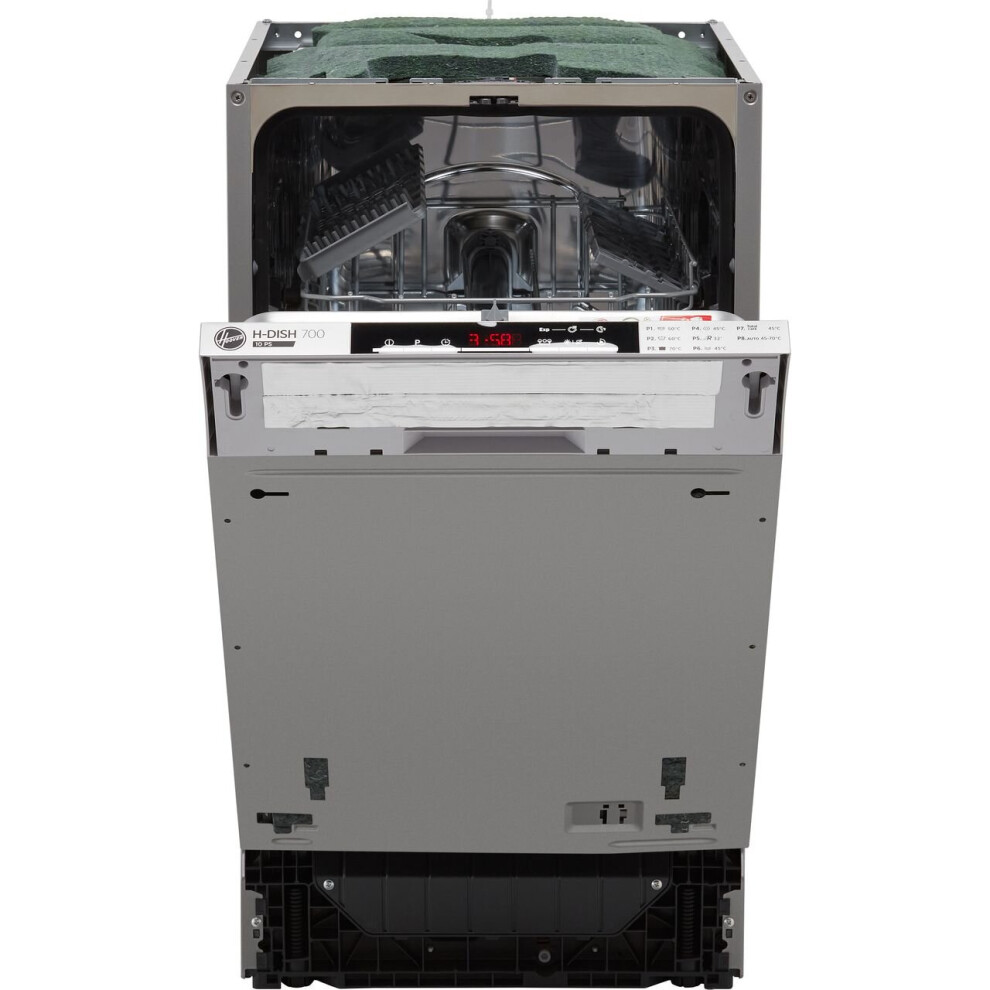 Hoover HDIH2T1047 Fully Integrated Slimline Dishwasher - Stainless Steel Control Panel