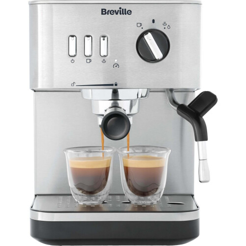 Breville Breville VCF149 Espresso Coffee Machine - Silver