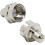 10 Pack Male Plug End Cap for F Type Terminator 75 Ohm Coaxial 2