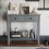 Vida Designs (2 Drawer) Windsor Console Table Bottom Shelf Hallway Storage 3