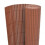 VidaXL vidaXL Gartenzaun Doppelseitig 110x500 cm Braun 2
