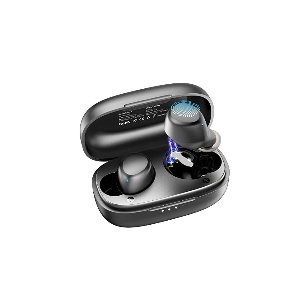 TOZO A1 Mini Wireless Earbuds?Bluetooth 5.0 Earphones in Ear Light-Weight Headphones Built-in Microphone, Immersive Premium Sound Long Distance Conn