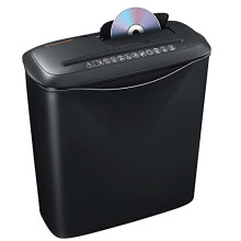 Bonsaii 8 Sheet Strip Cut Paper Shredder, Credit Card CD/DVD Shredder for Home Use With 13L Wastebasket,Black(S120-C)